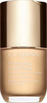 Clarins Everlasting Youth Fluid Illuminating and Firming Foundation SPF15 30ml 100.5 - Cream