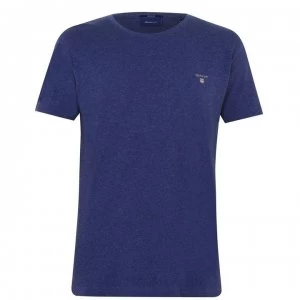 Gant Crew Logo T Shirt - Indigo 902