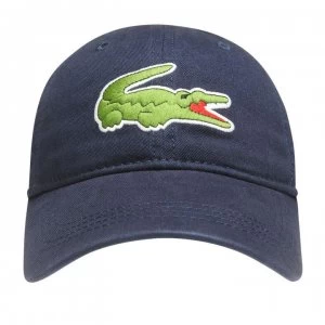 Lacoste Lacoste Large Logo Cap Mens - Navy Blue 166