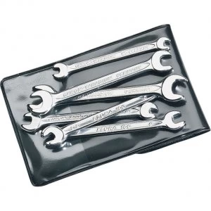 Elora 6 Piece Midget Double Open End Spanner Set