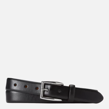 Polo Ralph Lauren Mens Harness Leather Dress Belt - Black - W38