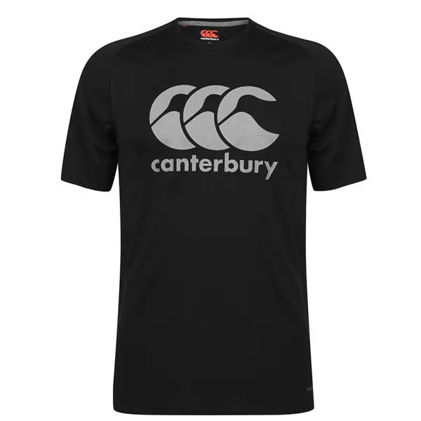 Canterbury Essential T Shirt Mens - Black S