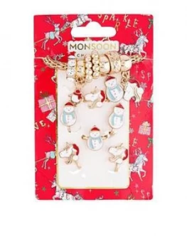 Monsoon Girls Festive Friends Jewellery Set - Gold