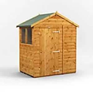 Power Garden Shed 46PA Golden Brown 4x6