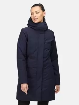 Regatta Yewbank Waterproof Insulated Jacket - Navy, Size 8, Women