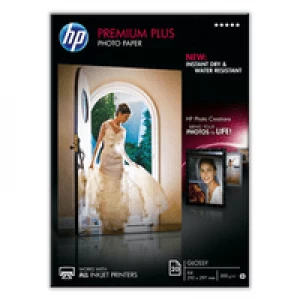 HP A4 Premium Plus Glossy Photo Paper 300gsm 20sh