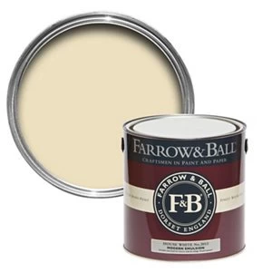 Farrow & Ball Modern House white No. 2012 Matt Emulsion Paint 2.5L