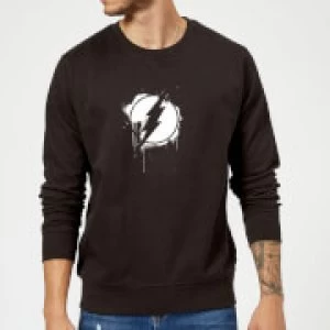 Justice League Graffiti The Flash Sweatshirt - Black - 5XL