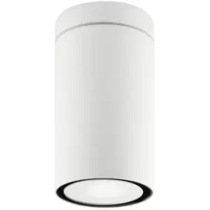 Merano Dayton Surface Mounted Downlight White Aluminium, Glass LED GU10 1x7W IP54