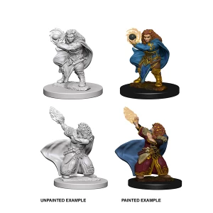 Dungeons & Dragons Nolzur's Marvelous Unpainted Miniatures Dwarf Female Wizard