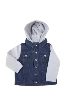 Denim Hooded Jacket