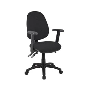 Dams Vantage Three-Lever Armchair - Black