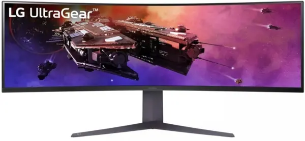 LG UltraGear 45" 45GR75DC-B Quad HD Curved Gaming LED Monitor