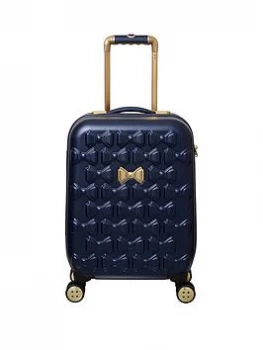 Ted Baker Beau Small 4 Wheel Navy Suitcase