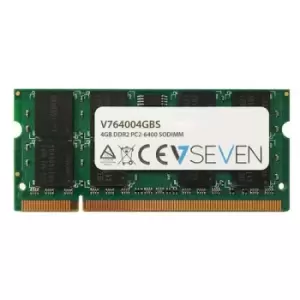 V7 4GB DDR2 PC2-6400 800Mhz SO DIMM Notebook Memory Module - V764004GBS