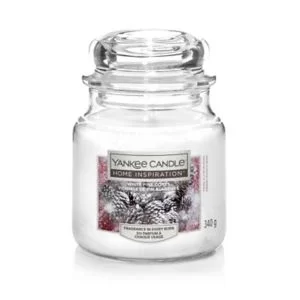 Yankee Candle Pine Cones Candle Medium White