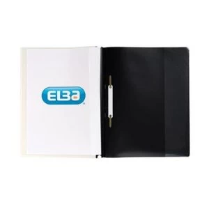 Elba A4 Quotation Folder Black Pack of 25