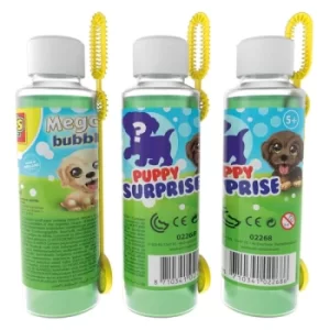 SES CREATIVE Childrens Mega Bubbles Solution Bottle with Bubble Wand and Puppy Surprise, 200ml Unisex, Five Years and...