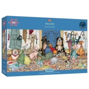 Walkies 636 Piece Jigsaw Puzzle