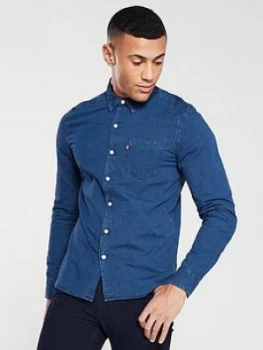 Levis Sunset Pocket Shirt - Indigo, Size 2XL, Men