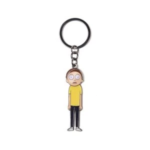 Rick And Morty - Morty With Moveable Head Keychain - Multi-Colour