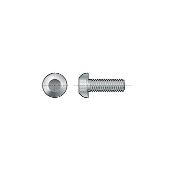 M5X10 Skt Button Head Screw BZP (GR-10.9)- you get 50 - Qualfast