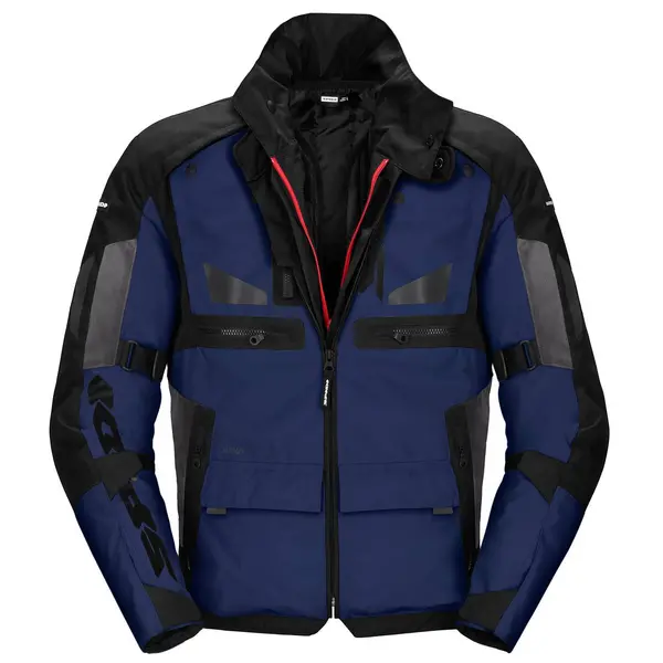 Spidi Crossmaster Jacket Black Blue Size 4XL