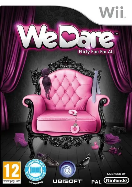 We Dare Flirty Fun For All Nintendo Wii Game