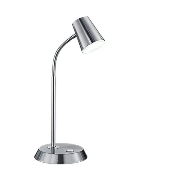 Narcos Modern Desk Task Lamp Nickel Matt 3000K