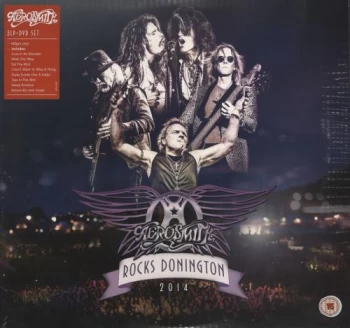 Aerosmith Rocks Donington 2014 - 180gm + DVD - Sealed 2015 UK 3-LP vinyl set ERDVLP087