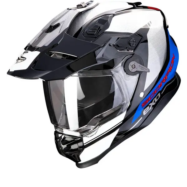 Scorpion ADF-9000 Air Trail Black-Blue-White Adventure Helmet M