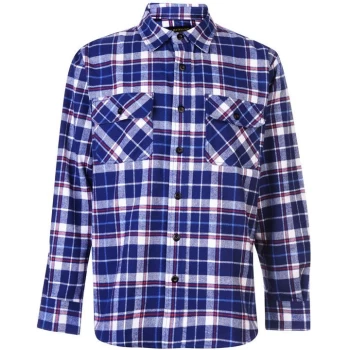 Dunlop Brawny Workwear Shirt Mens - Blue