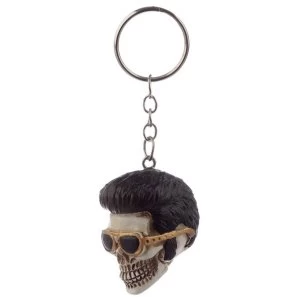 Skull The King Keyring