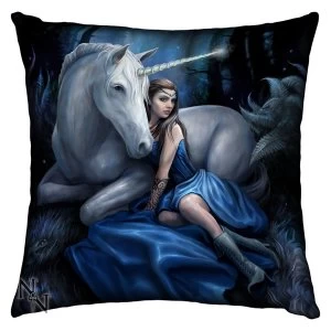 Silk Finish Blue Moon Cushion