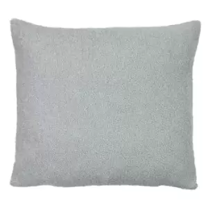 Malham Fleece Square Cushion Dove, Dove / 50 x 50cm / Feather Filled