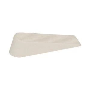 Wickes Door Wedge PVC - White 101 x 29 x 27mm