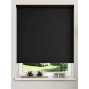 NewEdgeBlinds Blackout Roller Blinds Black 100cm Width x 165cm Length