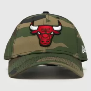 New Era Khaki Cb Nba Camo 9forty Cap