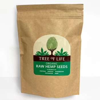 Organic Raw Hemp Seeds - 250g - 95950 - Tree Of Life