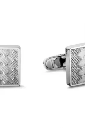 Mens Tommy Hilfiger Stainless Steel Fine Core Cufflinks 2701020