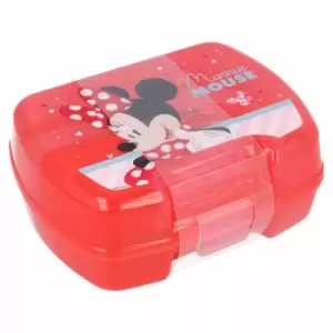 Stor 2 Pcs Bts Premium Set (premium Single Sandwich Box & Small Easy Sport Bottle 420 Ml) Minnie Electric Doll