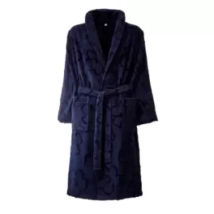 Ted Baker Magnolia Bath Robe - Navy - S/M