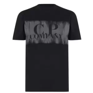 CP Company Tie Dye T Shirt - Black