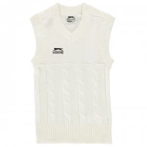 Slazenger Classic Vest Junior - White