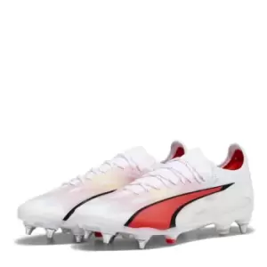 Puma Ultra Ultimates.1 Adults Soft Ground Football Boots - White