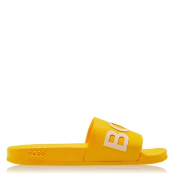 Hugo Boss Bay Pool Slides Yellow Size 10 Men