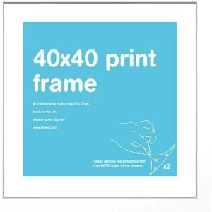 White Art Print Frame (40 x 40cm)