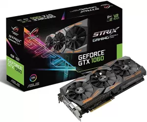 Asus ROG Strix GeForce GTX1060 6GB GDDR5 Graphics Card