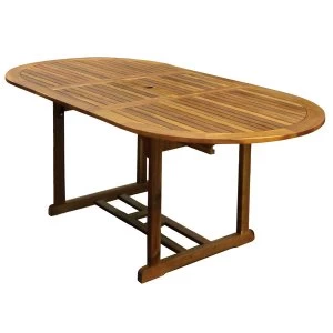 Charles Bentley Large Oval Extendable and Foldable Table