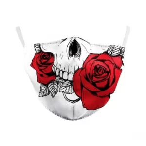 Skull & Roses Reusable Face Mask